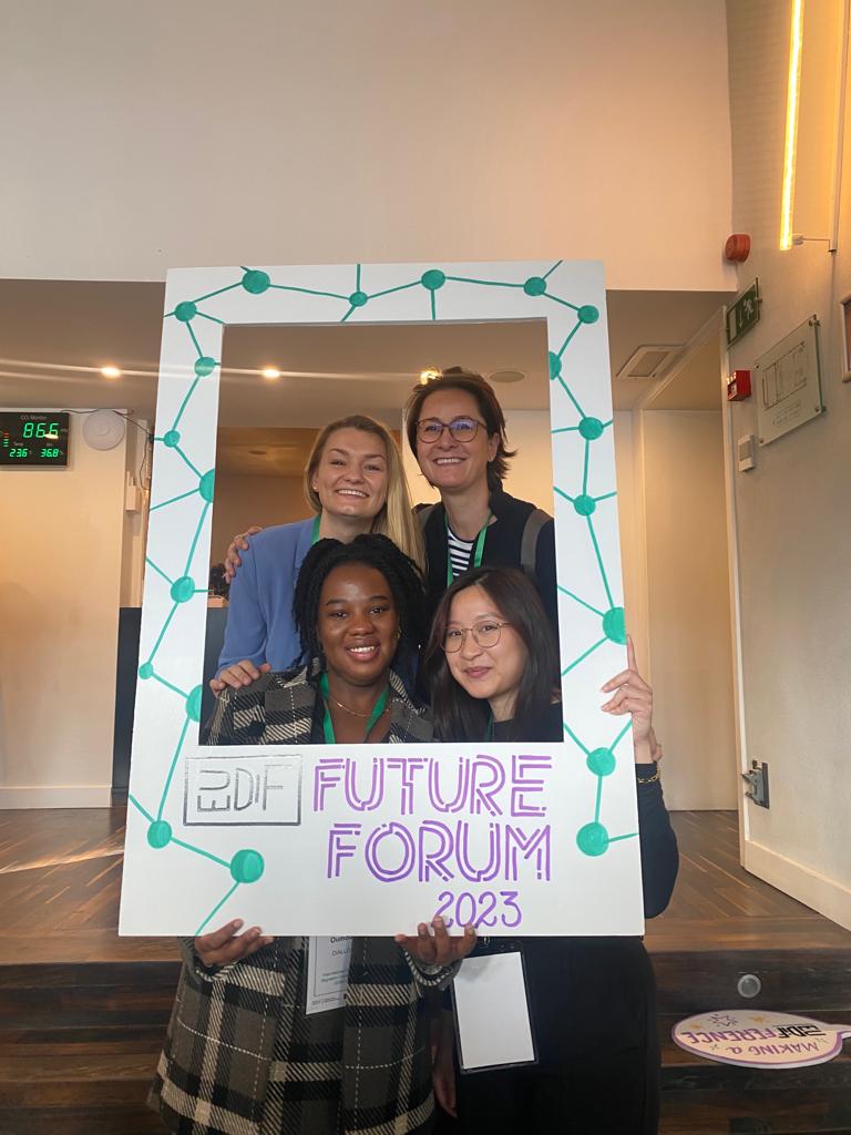 GFMD_CSD's tweet photo. 📣 We are at the EUDiF Future Forum!
Over the next 1.5 days, we will be discussing #diaspora engagement and key ingredients for innovative and impactful #partnerships.
With @MYCPofficial @GFMD_Business
#diaspora4dev https://t.co/LdRUgTqakc