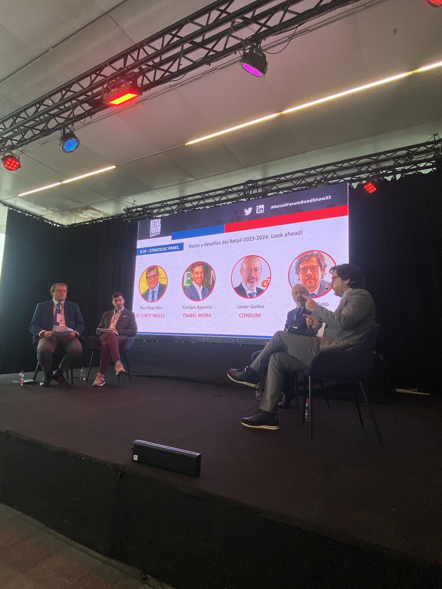 RetailForum_'s tweet photo. Comienza la 2ª edición de #RetailForumRoadshow23 👏🏻🤩

Representantes de la @generalitat, @Consum, @YsabelMoraytu, @elcorteingles, @fripozo comparten sus experiencias y estrategias para el sector retail 2023-2024

➡️ Una jornada enriquecedora e indispensable para los retailers. https://t.co/0UhW02IhRN