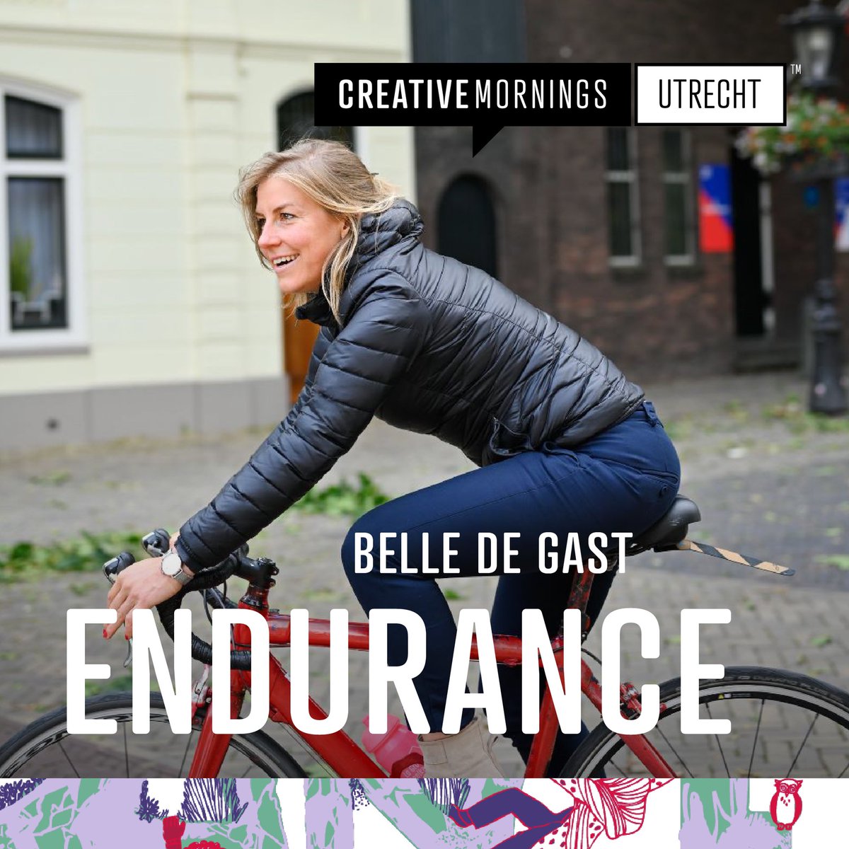📣Speaker announcement 📣

Belle de Gast - Friday, October 27th 

'Oi, people! Get out of that car and get on your bikes'.

creativemornings.com/cities/utr