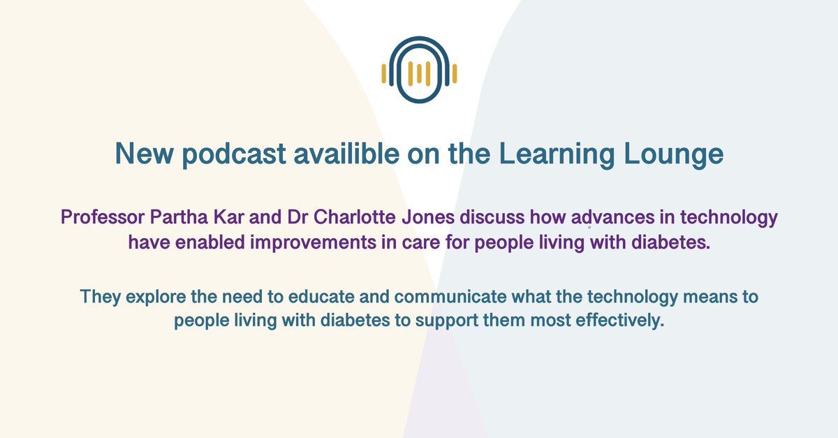 New Content Alert! 🔔

This week on the Learning Lounge we have Professor Partha Kar and Dr Charlotte Jones discussing Advancing the consultation in diabetes.

vivarilearninglounge.com/educational-re…

#diabetes
#patientcare
#confidentconsultations
#clnicalexcellence
@parthaskar
@MadameGPWales