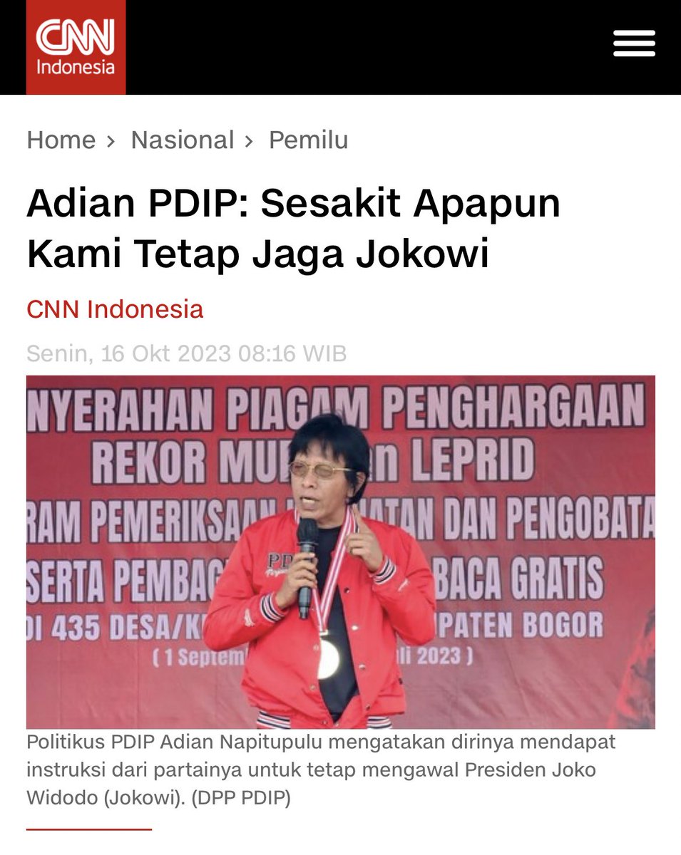 Bebekbalap2021's tweet photo. The real man 😎😎

Sekali A sampai kapanpun tetap A !

Saya bangga Bang Adian ada dibarisan pendukung pak @ganjarpranowo . https://t.co/2DMqoywNBt