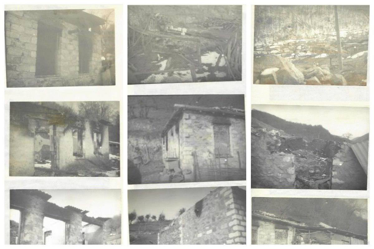 CaliberEnglish's tweet photo. Names of #Azerbaijani policemen & servicemen, killed by #Armenians, who were sent to liberate #civilians of #Meshali village, stated in indictment of Vagif Khachaturian, who is on trial right now.
On Dec 23, 1991, junior #sergeants Rustamov Hidayat, Agayev Faig, sent from #Aghdam district police department to #rescue besieged civilians, Lt Eyubov Kamil, Gonagov Musal & self-defense fighter unit Azimov Tahir were killed by #Khachaturian & other Armenian armed formations. #CaliberAz