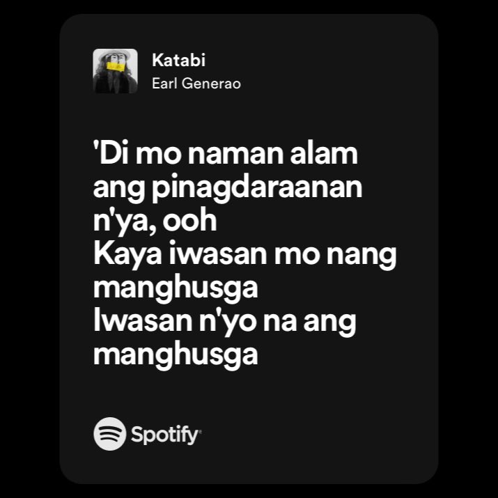 Stream kayabi by earl generao 😤 open.spotify.com/track/4mYRN2d6…