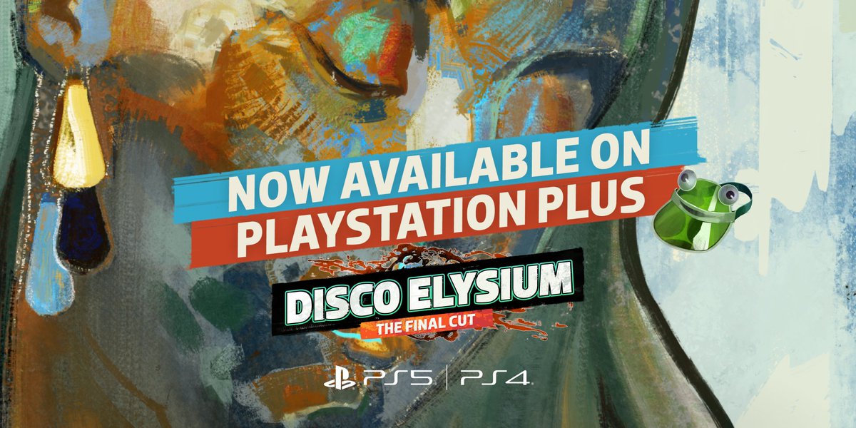 PlayStation Plus subscribers: it's time for you to slip into the green, crocodile leather shoe of Harry Du Bois... Disco Elysium - The Final Cut is now available to play as part of the @PlayStation Plus offering.