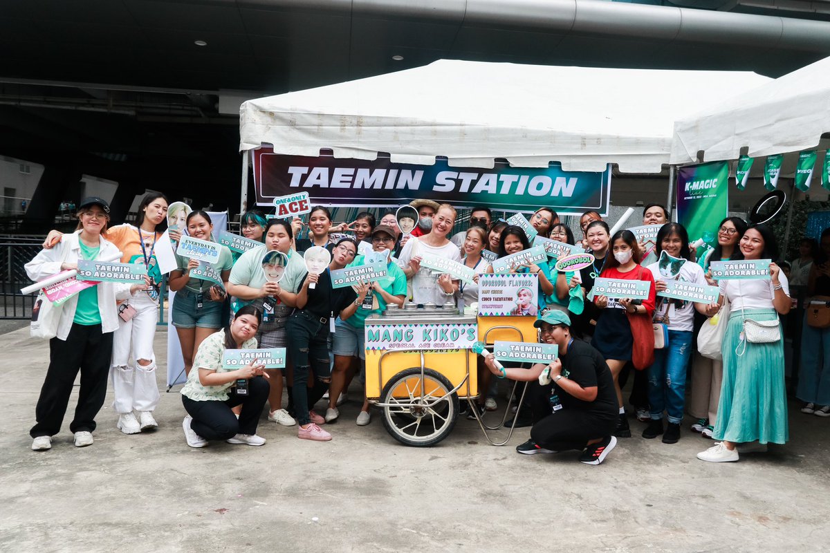 OctoArtsEnt's tweet photo. Who's still on K-Magic Live high? We know we are! 🙋

Special thanks to SHINee World Academy PH, UNISONE Fan Union and AGHASISTERS for the success of each one's fan projects, making the event more memorable for fellow fans! 

#KMAGICLIVEinMNL https://t.co/VODo4xfBix