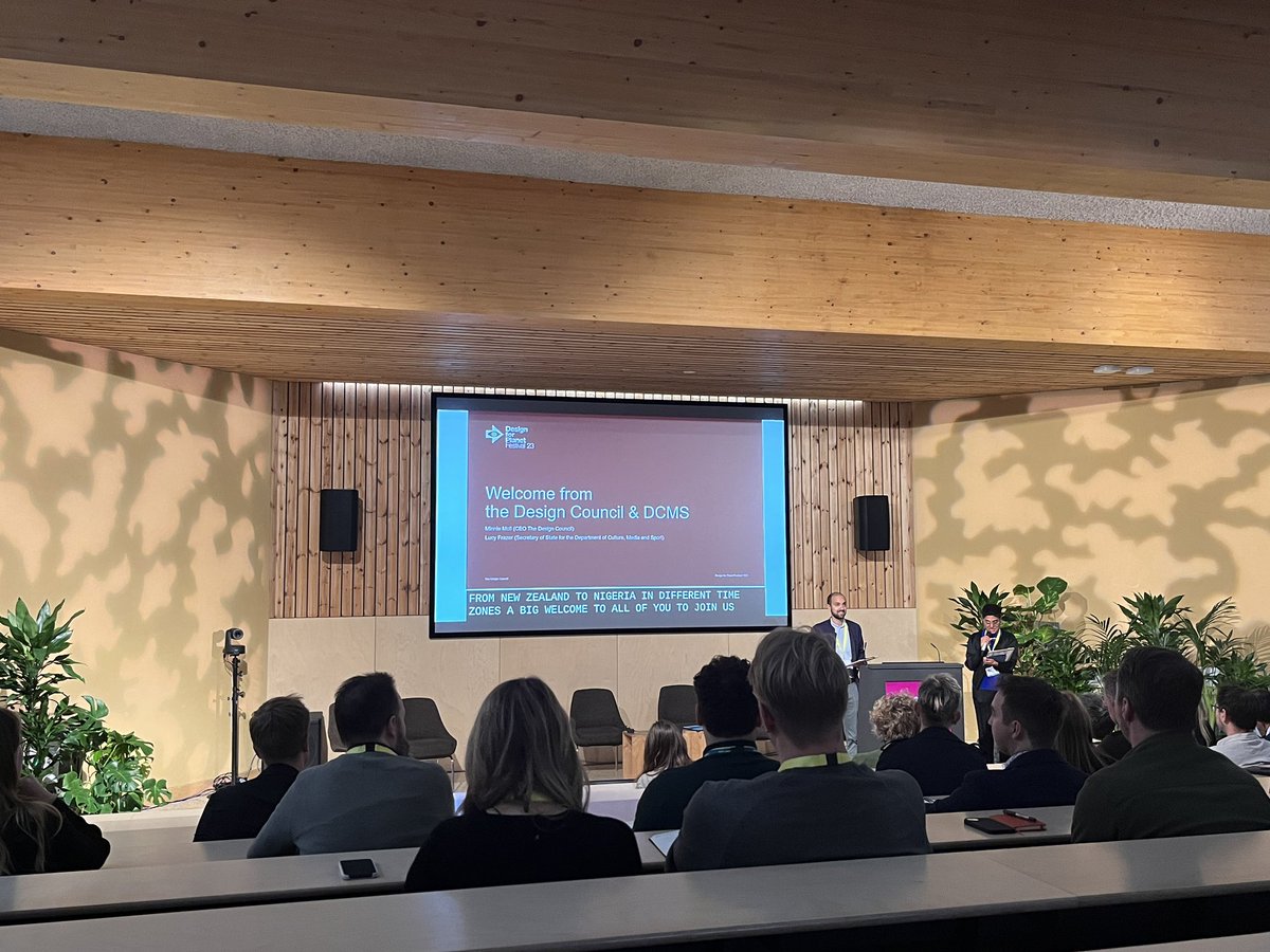 We’re live from Design For Planet festival at <a href="/uniofeastanglia/">UEA</a>, join us for How To’s, workshops and panel discussions over the next two days! #DesignForPlanet 🌎