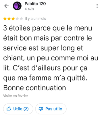 TopDesAvis's tweet photo. Bon bah si c'est comme ça alors. https://t.co/H5doHMTNQs