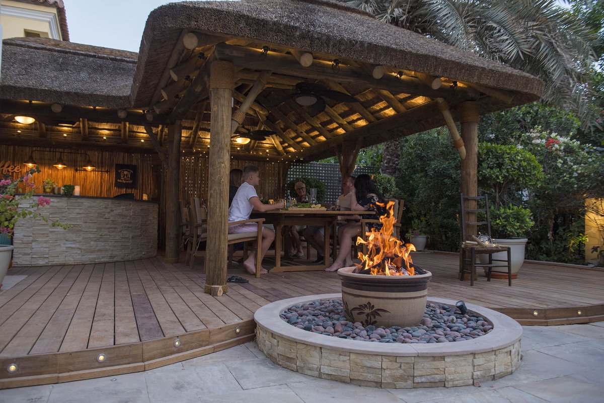 Create a tranquil haven in your backyard with these 10 charming thatched gazebo ideas. Get inspired! rb.gy/t35so #Home #Outdoors #Gazebo #ThatchedGazebo