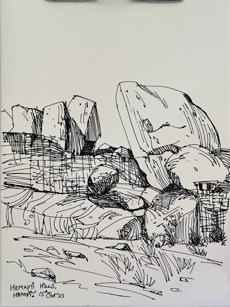 harshaljade25's tweet photo. Rock boulders at Hampi. https://t.co/N7zTyYhgz0