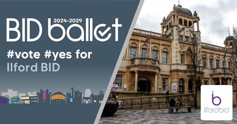 IlfordBID's tweet photo. The Ilford BID Ballot is open until Thursday 2nd November 2023.
A full guide to voting in the ballot can be found on our website https://t.co/92z4hzN5Zt
@ExchangeIlford @RedbridgeLive @BritishBIDs
#VoteYes #BackingTheBid https://t.co/F6pvZf5y9P
