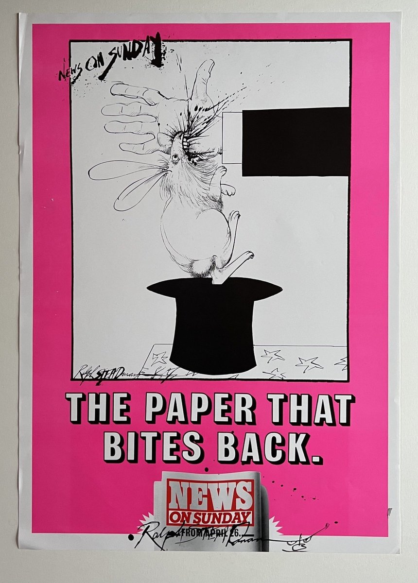 Ralph Steadman Art tweet media