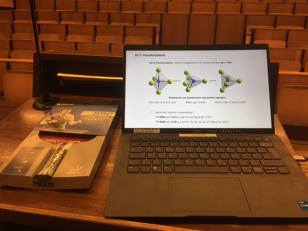 First teaching in this semester also means to have my work-life balance alright…
@Chemie_UHH
