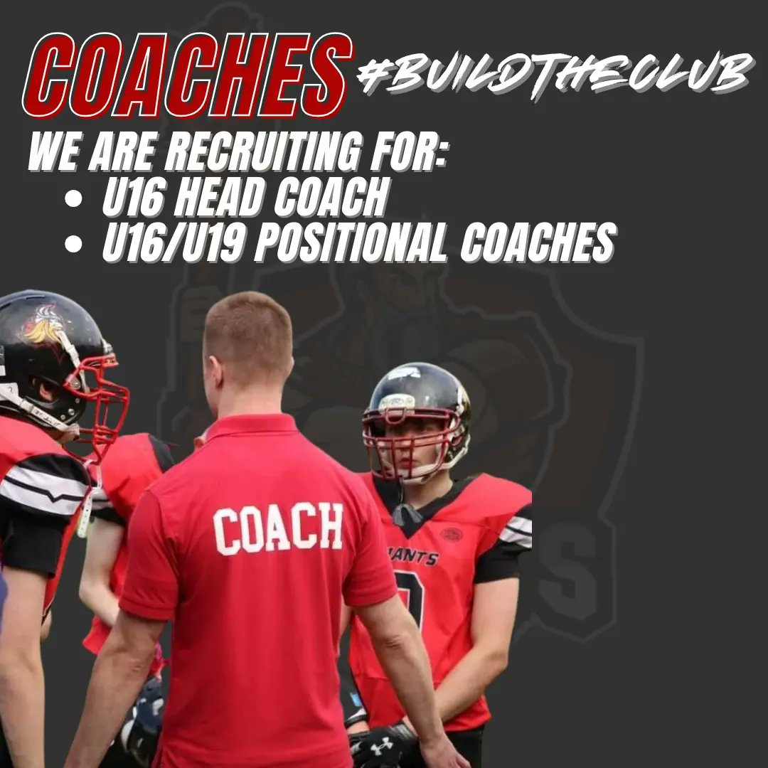 theneaaf's tweet photo. It's time to move our focus to 2024.
We are recruiting players, coaches and management to the Giants to help us grow and compete for next season.
Want to know more? Get in touch!
Winter recruitment sessions coming soon 👀
#NorthEastAcademy
#NEAAF
#NorthEastGiants #Britball https://t.co/hxCJlTe2KA