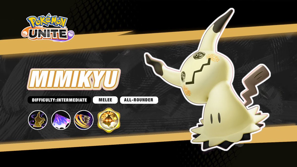 YughzTV's tweet photo. Stiamo per tornare in diretta su #Twitch #twitchitalia per provare e scoprire #mimikyu che sarà disponibile per tutti su #PokemonUnite a partire dal 19 Ottobre! Ricordate di seguirmi su https://t.co/1bH9Vi3xc8 https://t.co/zghBzqwIlT