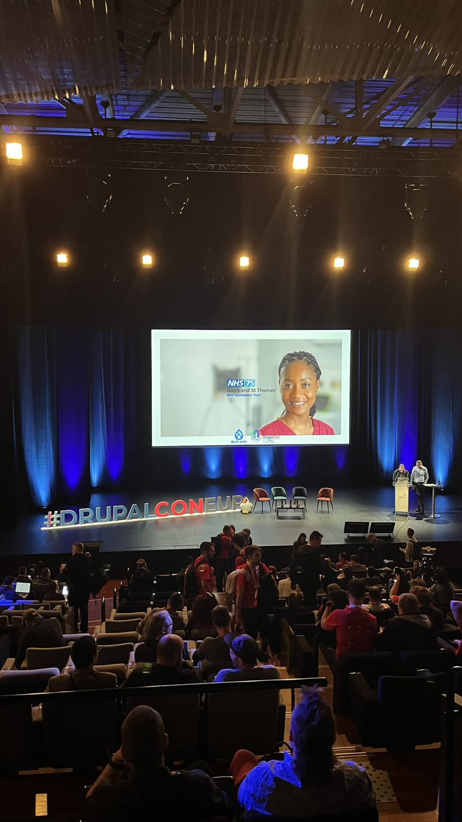 Zoocha (@zoocha) on Twitter photo Can’t wait for the Opening Ceremony and Women in Drupal Award! #DrupalConLille
Happy to see <a href="/GSTTnhs/">Guy's and St Thomas'</a> on the big screen ☺️ Can’t wait for the Opening Ceremony and Women in Drupal Award! #DrupalConLille
Happy to see <a href="/GSTTnhs/">Guy's and St Thomas'</a> on the big screen ☺️