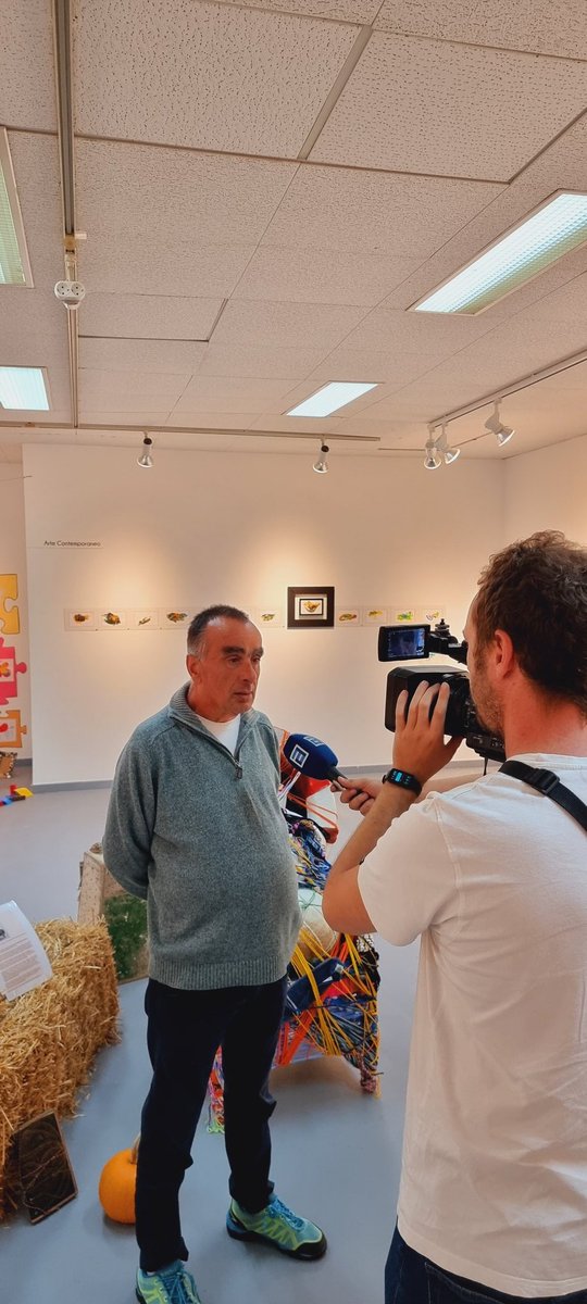 📽Estamos grabando. 
El resultado hoy, a partir de las 14:00 horas, en <a href="/TPAnoticias/">TPA Noticias</a> de la <a href="/RTPAOficial/">RTPA</a> 
#Serendipia #arteydiscapacidad #arteinclusivo