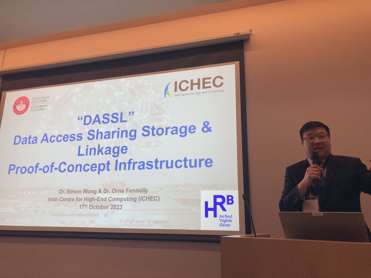 GavinLawl's tweet photo. Dr.Simon Wong PI on DASSL launches the official report sharing outcome & recommendations @HSELive @hrbireland #EU4Health #DASSL #DataResearch https://t.co/nbposPs5Ht