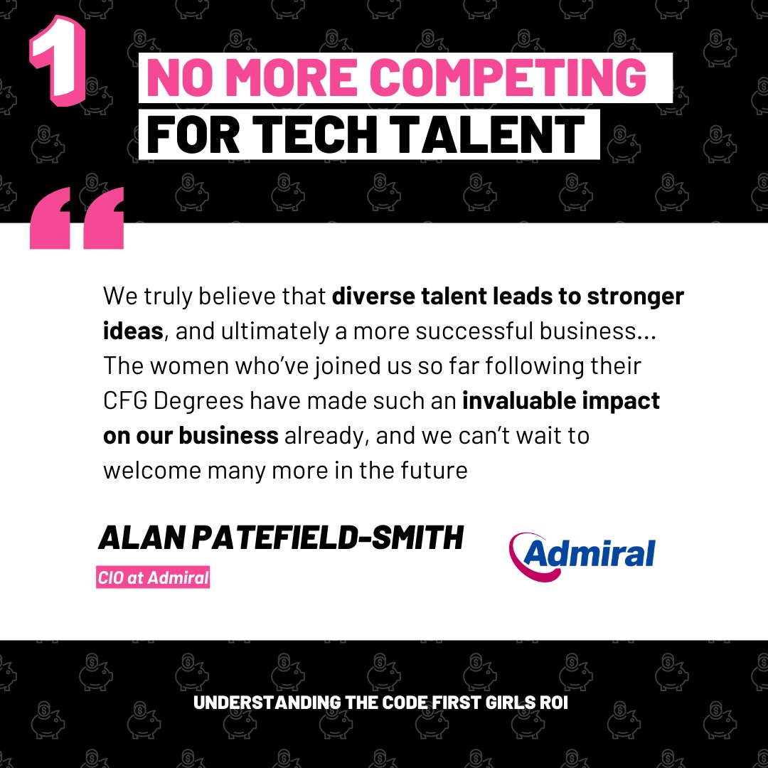 CodeFirstGirls's tweet photo. What is Code First Girls ROI? ๐ฐ๐ค
We share some of the most impactful ways business leaders have worked with Code First Girls to drive real change in their organisation ๐ช
๐ Click the link in our bio to read now!
#CodeFirstGirls #WomeninTech #Hiring #TalentCrisis #ROI https://t.co/IMlMtA89fo
