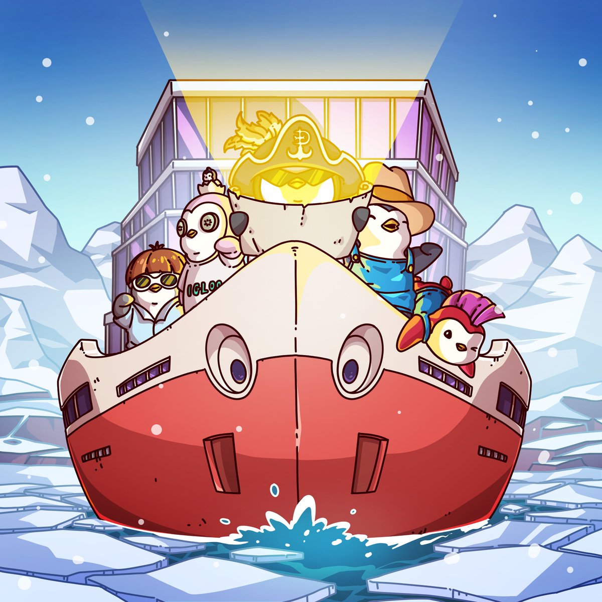 GM Legends 🫡Keep that positive energy going.
Let's continue the journey with Pudgy Penguin in the Web3 space.
Thank you @ppmctweets for commissioning this artwork.
Art by @9FStudioCompany
Please connect with me if you want to create your own artwork.