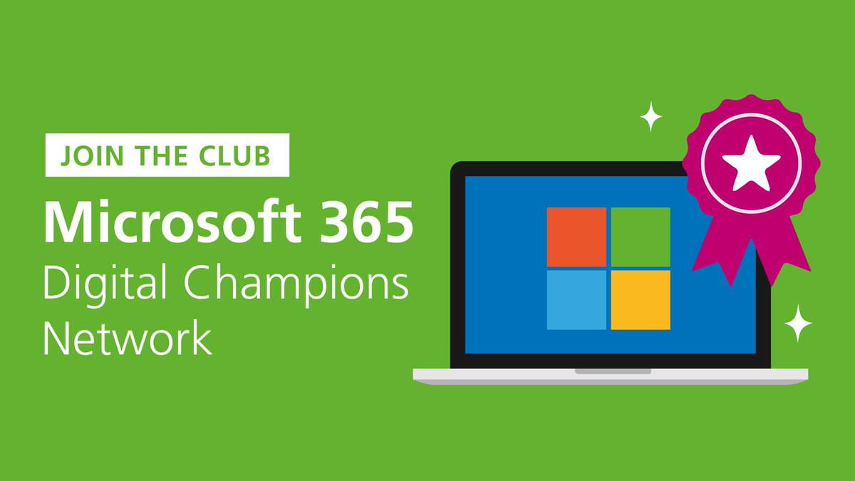 CM_365's tweet photo. Join a growing community of likeminded colleagues who are passionate about the use of digital technology. 

To join or find out more about the #Microsoft365DigitalChampionNetwork visit https://t.co/rGOTMQe2OR https://t.co/n17UFwm7Bj
