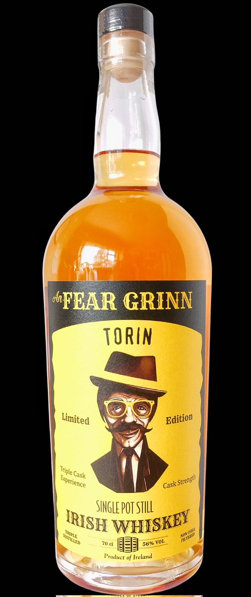 Torin, a3 cask (bourbon,peat &amp; oak) experience. Single cask Pot Still at cask strength 57.7%
Just 250 bottles of this limited edition. Torin