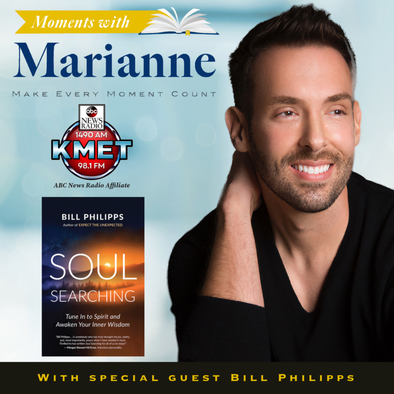 tunein.com/radio/KMET-149… #bookclub #readinglist #books #bookish #authorTune in today 3:30pm PT, 6:30pm ET for a talk with @MediumBillPhili on his #book Soul Searching: Tune In to Spirit and Awaken Your Inner Wisdom @NewWorldLibrary #MomentsWithMarianne @KMETRadio