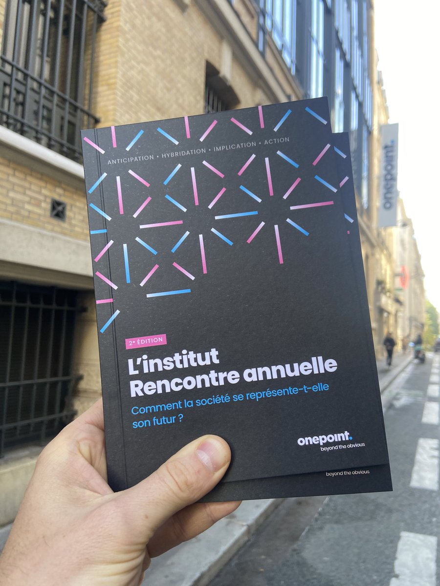 Comment la société se représente-t-elle son futur ?
Rdv a 14h pour en débattre dans le cadre de la rencontre annuelle de L’institut <a href="/onepoint/">Onepoint</a> !