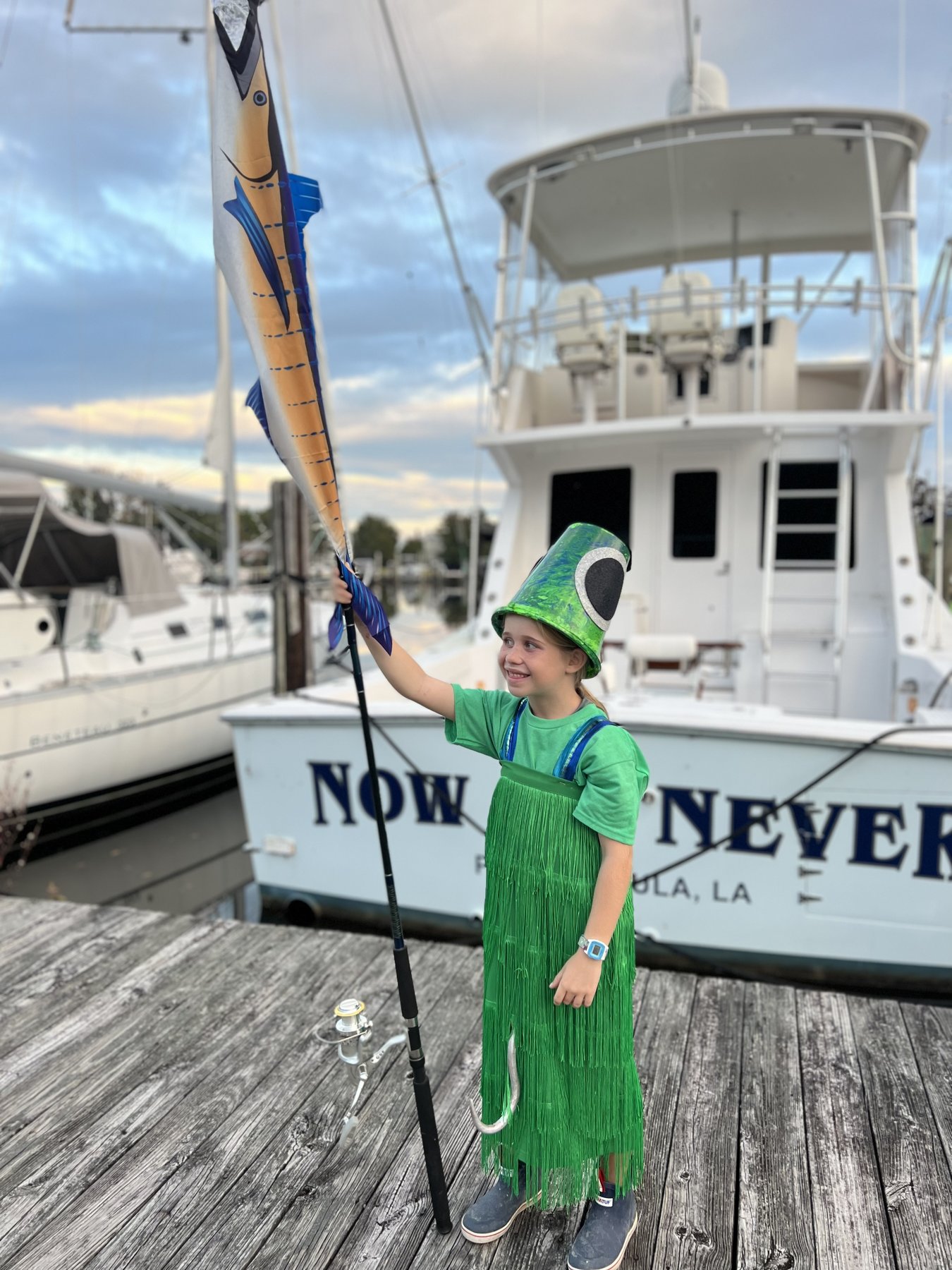 WITN Headlines on X: Check out Cecelia Haigler's Fishing Lure 3rd place  kids' costume from last year's Halloween Costume Contest! You still have a  couple of days to enter this year's contest