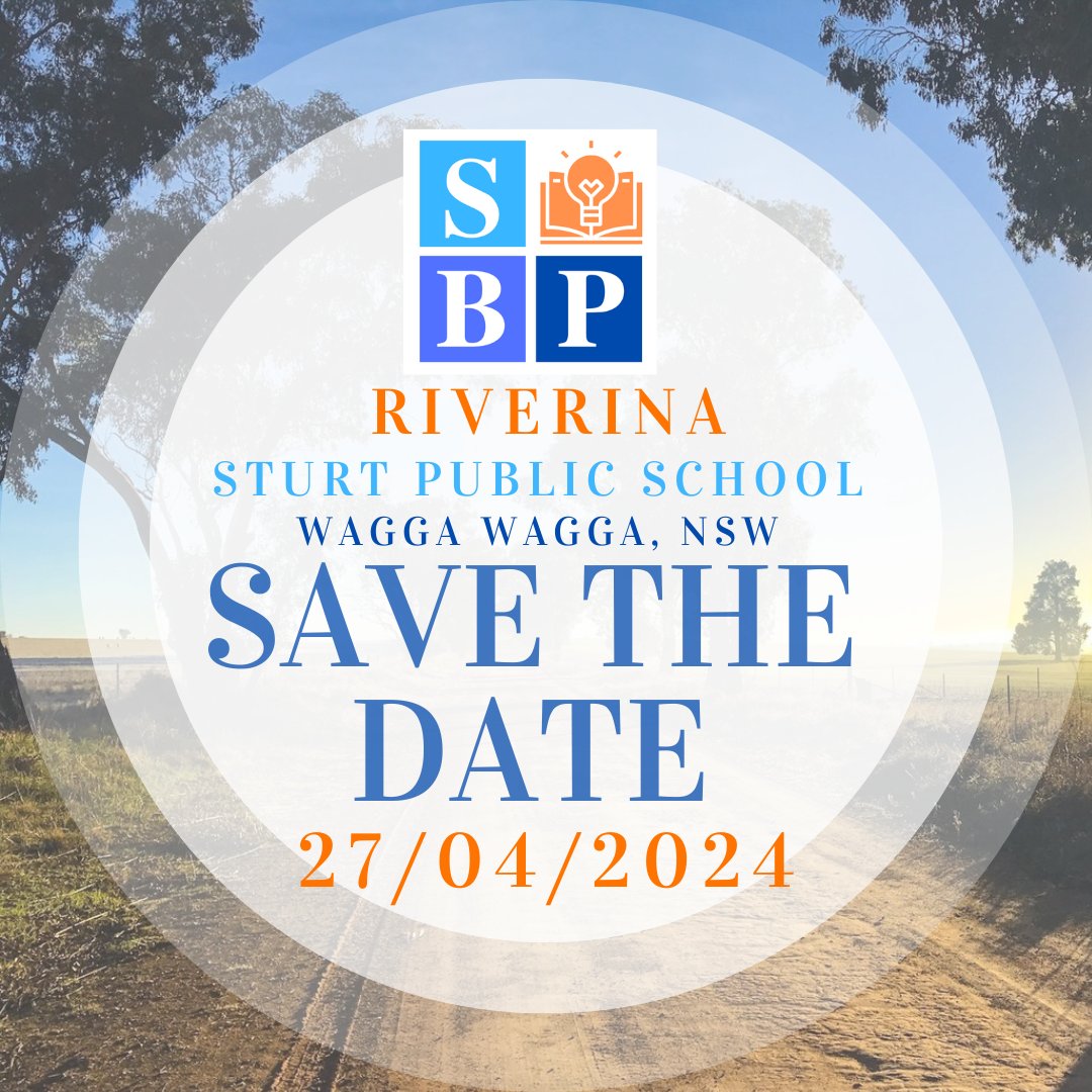 BirthiselTarryn's tweet photo. Save the date!! @SharingBestPrac Riverina coming to Wagga Wagga in 2024!  More details to come... https://t.co/czF41xp7C0