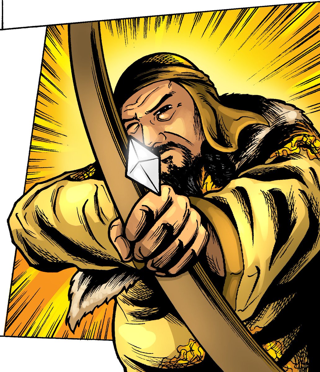 The Yekhe Khagan is definitely not someone you'd want to mess with. 

Only 4 days left on the clock. Back us on Kickstarter before it's too late!

kickstarter.com/projects/chira…
--------------------
#wuxia #comic #comics #graphicnovel #comicbook #kickstartercomic #Kickstarter