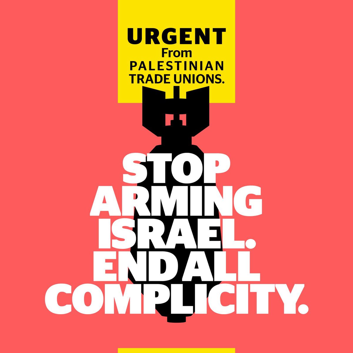 WorkersinPales1's tweet photo. Inspired by past mobilisations, we call on trade unions worldwide to refuse building weapons for Israel, to halt weapon transport, and to pressure governments to stop military trade. Share this call far and wide! #SolidarityWorks #EndColonialBrutality https://t.co/2GmG3g997T