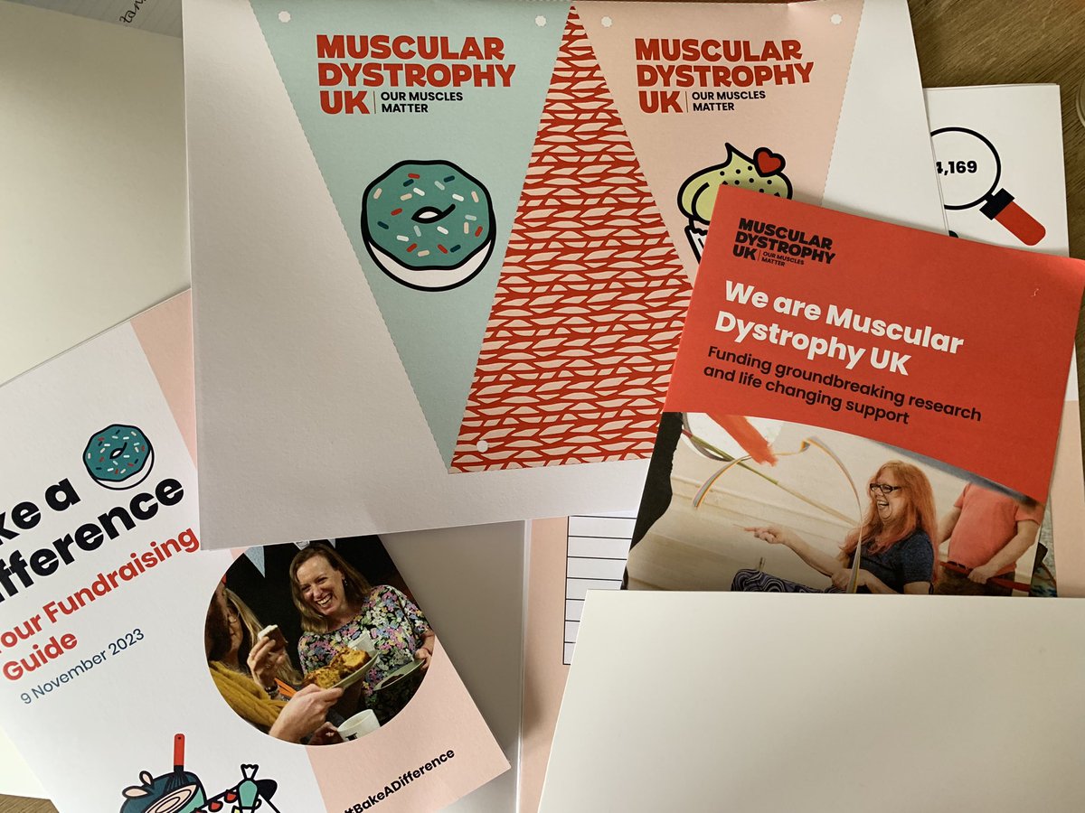 Have you got your <a href="/MDUK_News/">Muscular Dystrophy UK</a> Bake a Difference pack yet?!

It includes a recipe folder, bunting, event poster, collection box, our winning recipe card and some me fun games for your event! 

You can sign up here >>>> musculardystrophyuk.org/bakeadifference