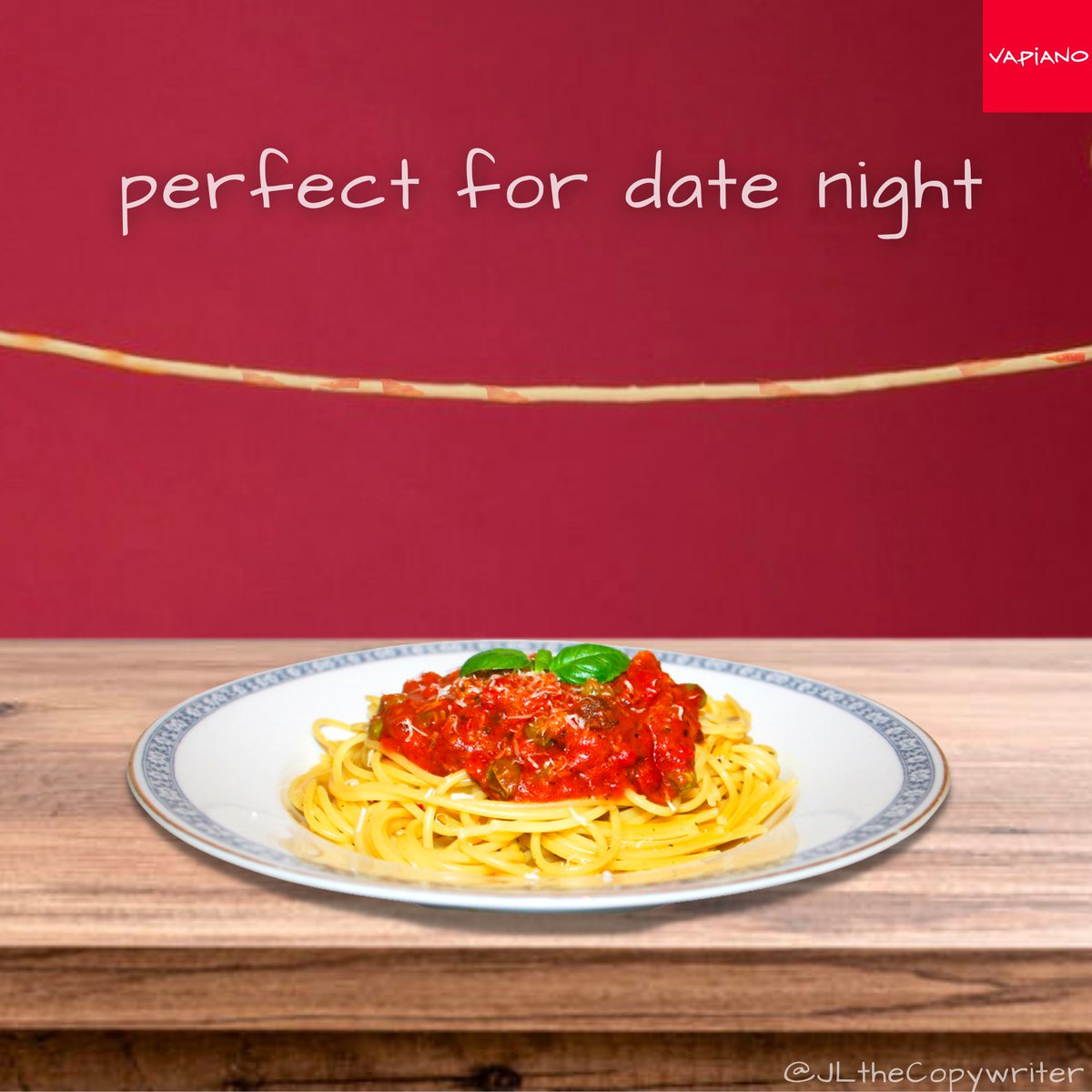 Create posters to advertise pasta dishes for #NationalPastaDay

<a href="/OneMinuteBriefs/">One Minute Briefs ⏱️</a> <a href="/VapianoUK/">Vapiano UK</a>