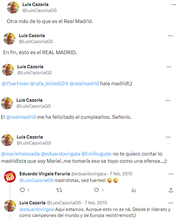 FonsiLoaiza's tweet photo. Este es el vocal del Comité de Apelación (Luis Cazorla) que ha rebajado a 2 partidos la sanción a Nacho por su entrada criminal a Portu para que pueda jugar el Clásico contra el FC Barcelona. Le he pillado que es un madridista confeso y se acaba de poner el candado. https://t.co/KTnmcUraCx