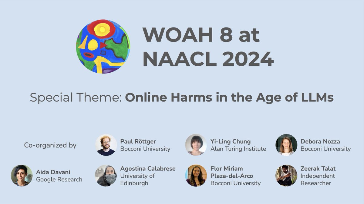 Workshop on Online Abuse and Harms tweet media