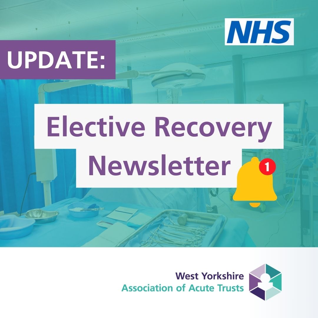 Missed our second #ElectiveRecovery newsletter?

Catch up now ➡️ sway.office.com/XUZrC8NAC5gPfU…

#HospitalsWorkingTogether #WYAAT