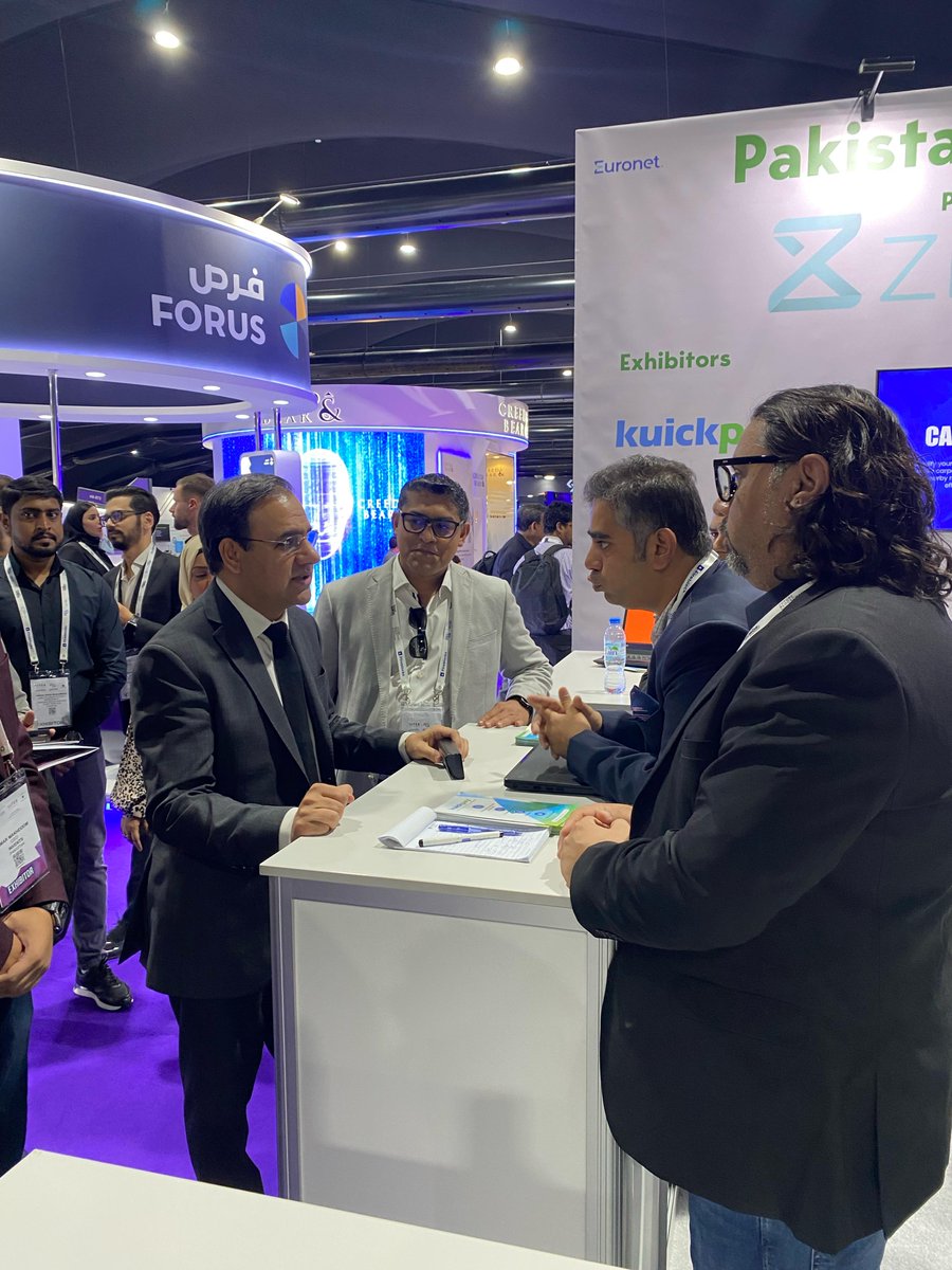 Introducing Kuickpay to <a href="/umarsaif/">Umar Saif</a> IT Minister of Pakistan, visiting Kuickpay <a href="/expandnorthstar/">Expand North Star</a> at Pakistan Pavilion Dubai
#Kuickpay #ExpandNorthStar2023 #Dubai #UAE #FintechSurge