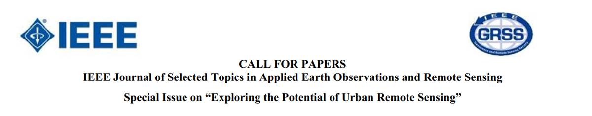 The Special Issue "Exploring the Potential of Urban Remote Sensing" featured by <a href="/JURSE2023/">JURSE 2023</a> is still open for submissions: grss-ieee.org/wp-content/upl…
Exploit this chance to publish your #research in the IEEE Journal of Selected Topics in Applied Earth Observations and Remote Sensing.
