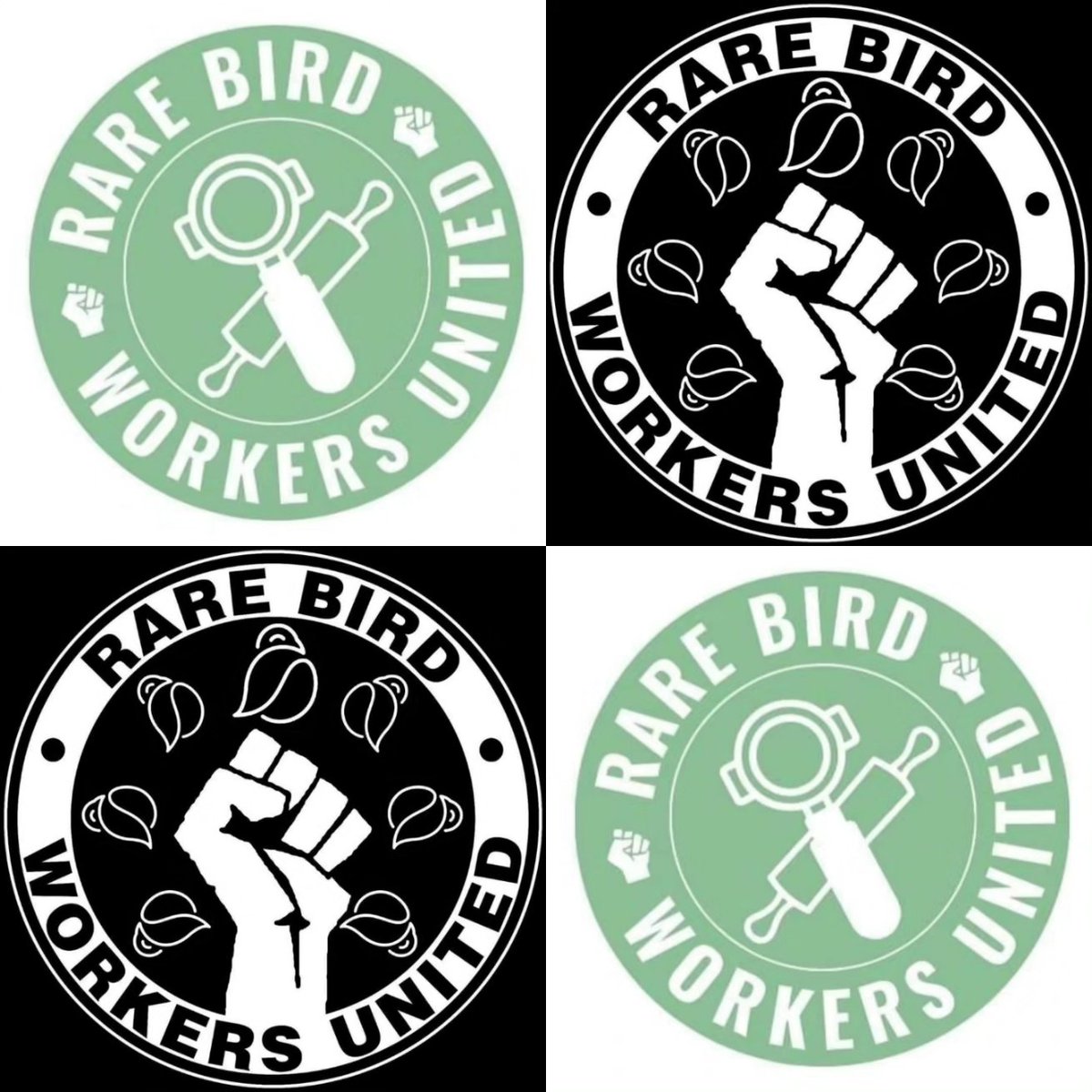 WorkersUnitedMA's tweet photo. Come join us @RBWorkersUnited for a Sip-ln on Thurs, Oct. 19th from noon til 4 PM at 230 W. Broad St in Falls Church, VA! Share some #UnionStrong Solidarity Coffee with us as we get ready for our @NLRB Union election next week!
#rarebirdworkersunited #rbworkersunited #wumarjb #1u https://t.co/P2YFc2jsKi