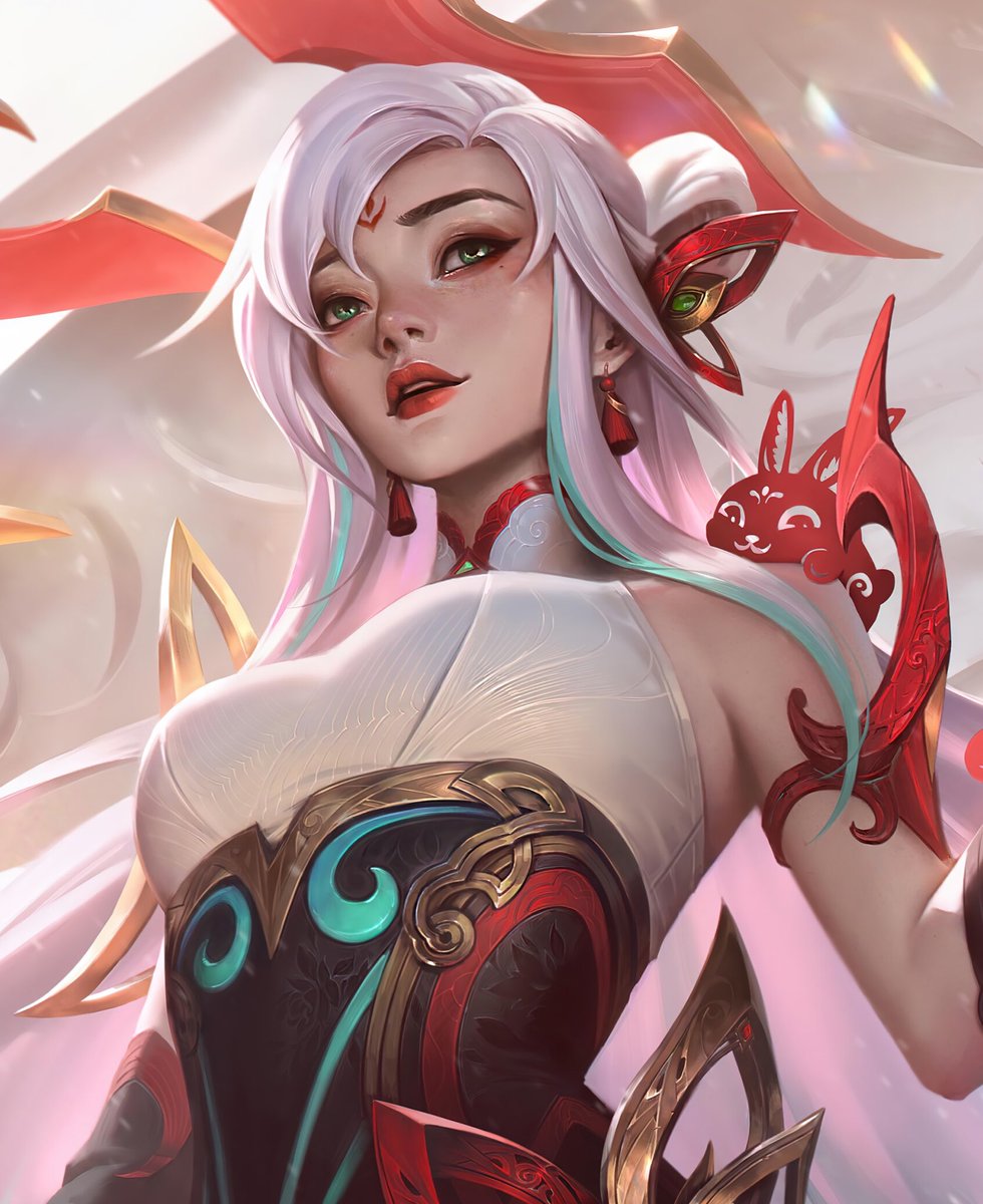 jasikyu's tweet photo. Mythmaker Irelia cosplay! 👹 #LeagueOfLegends https://t.co/Y1DoOOlj5G