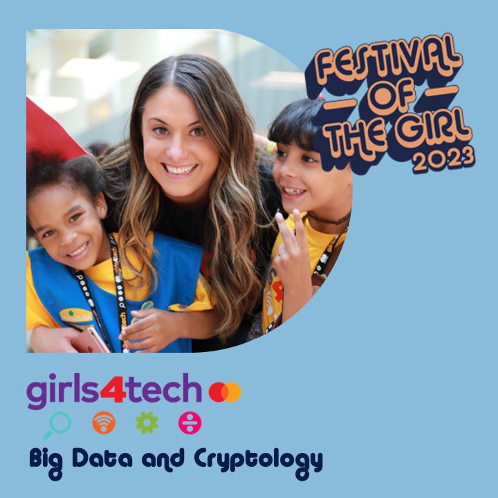 We’re so thrilled that @MastercardUK is a Festival of The Girl sponsor and they’re bringing their incredible initiative Girls4Tech. From Big Data to Cryptology your girls will be inspired & engaged & they'll receive a certificate 🙌! Get your tickets today universe.com/explore?query=…