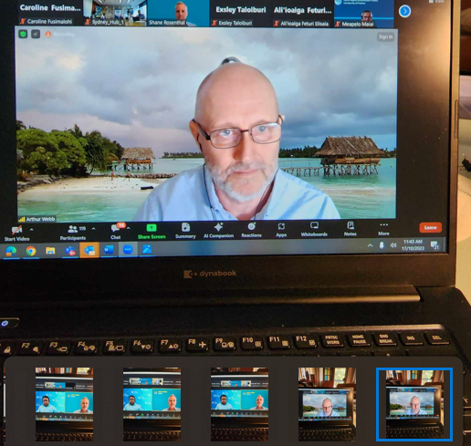 The_PRIF's tweet image. #PRIFWEEK2023 You can have all the funds in the world but if you don’t have relationships with people and technical rigor it is extremely difficult to implement #climateadaption projects, says Chief Technical Advisor  #TuvaluAdaptation Project #ArthurWebb