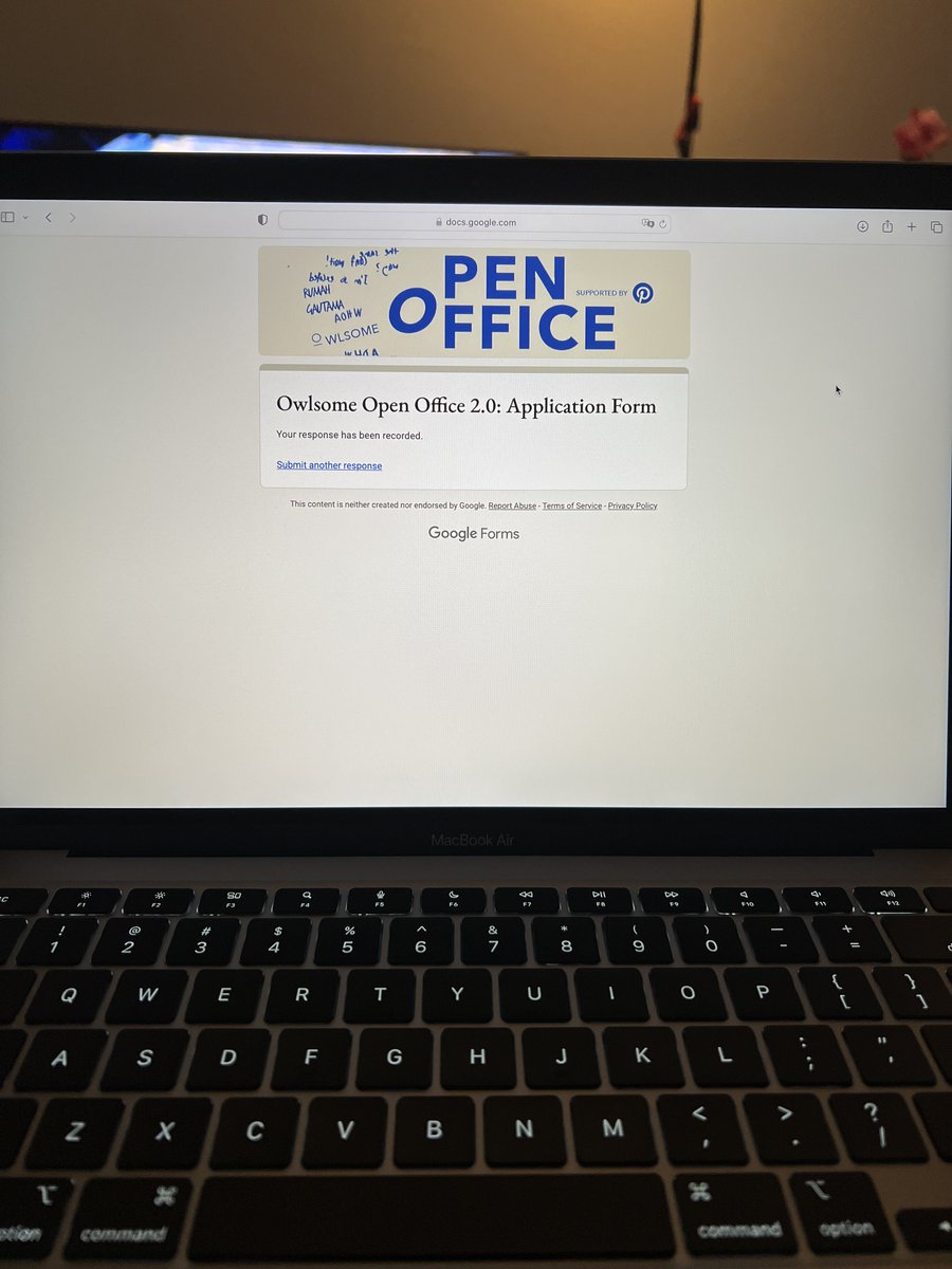 xvkinay's tweet photo. in the name of Jesus! semoga kepilih jadi salah satu peserta workshop Open Office 2.0 by @owlsomeproject x @Pinterest 🙂 wml ✨ https://t.co/Xu1IIUedOi