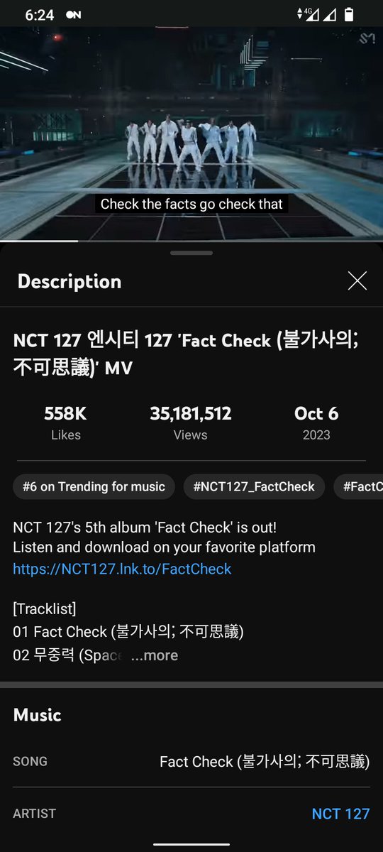 jaesweats's tweet photo. ⛓️ DON’T BREAK THE CHAIN ⛓️
FACT CHECK MV STREAMING PARTY
GOALS: 40M
🔗 https://t.co/U1p3uUt5TG…
Tag: everyone who see this post 🫶
CHECK THE FACTS WITH NCT 127
#FactCheck_OutNow
#우리칠_고팩쳌
#NCT127 @NCTsmtown_127 https://t.co/c1QqqZV0b9