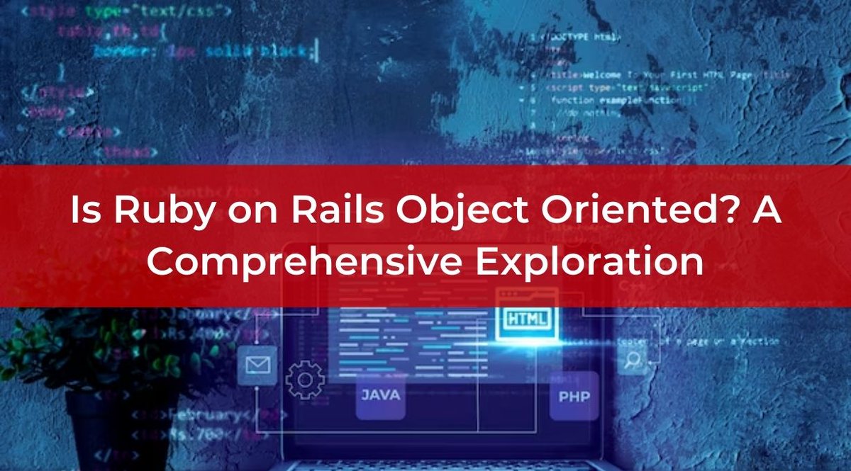 ProtonBitsTech's tweet image. Discover the OOP roots of Ruby on Rails in this in-depth exploration. Is Ruby on Rails object-oriented or not? Find out now.
Read the full blog here - bit.ly/3rLq2OF
#RubyOnRails #RoRDevelopment #RoRDevelopmentservices #HireRoRDevelopers #OOPs #RoRDevelopmentCompany