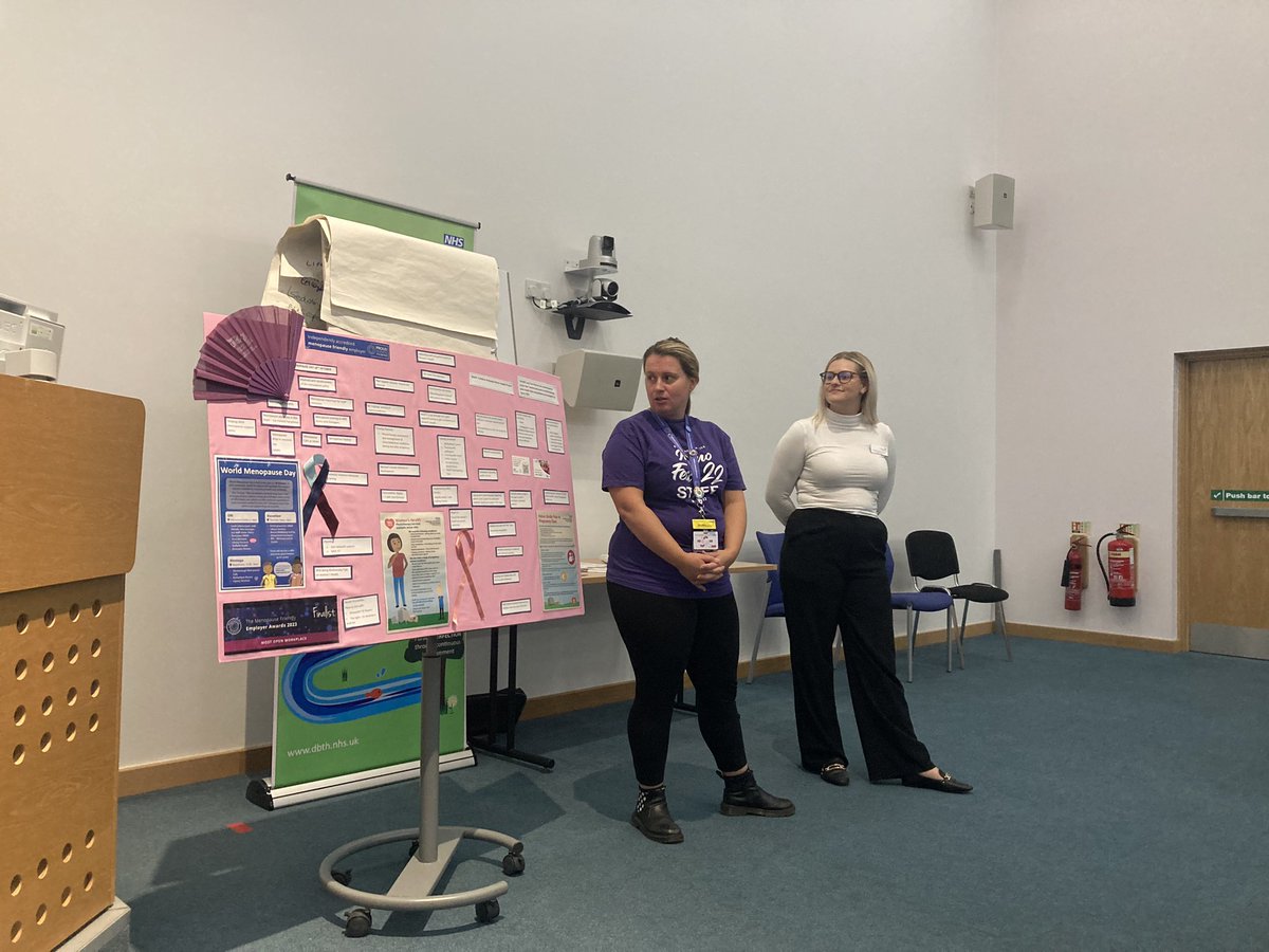 colleonard81's tweet photo. Women’s health physiotherapy; such a proactive team looking at improving access to advice and treatment for patients and staff @DBTH_AHPs @DBH_NHSFT @DBTHQi #Ahp https://t.co/qUlPmWZe3Y