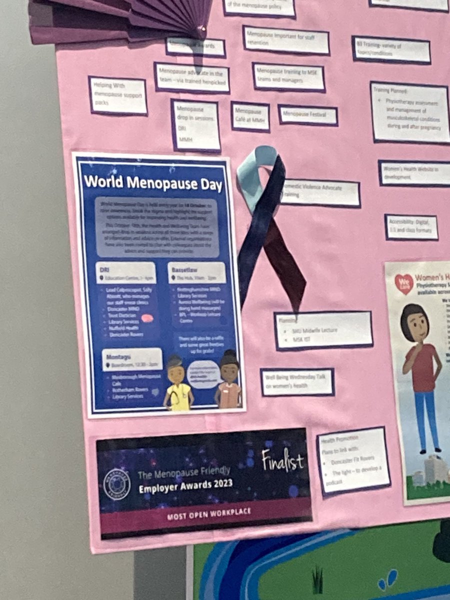 colleonard81's tweet photo. Women’s health physiotherapy; such a proactive team looking at improving access to advice and treatment for patients and staff @DBTH_AHPs @DBH_NHSFT @DBTHQi #Ahp https://t.co/qUlPmWZe3Y
