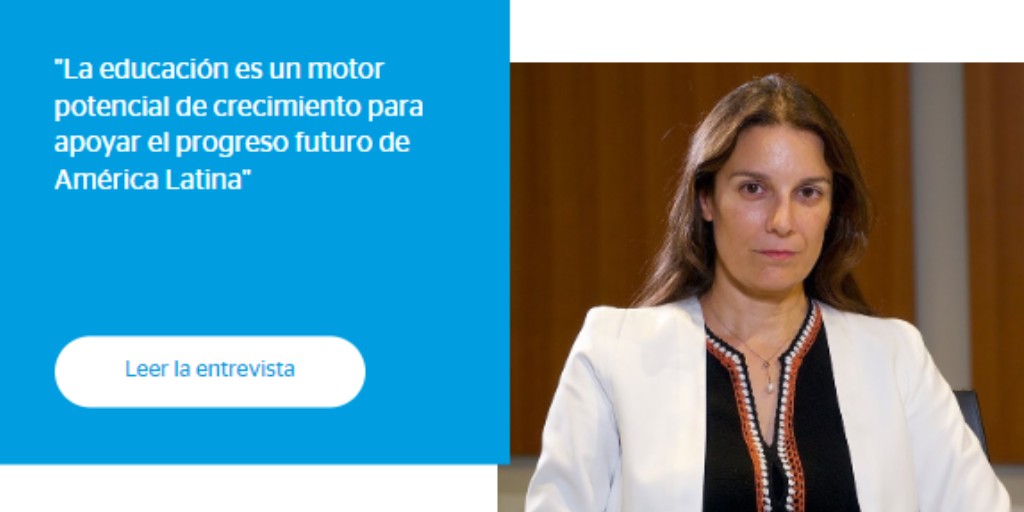 FMBBVA's tweet photo. La embajadora de Género en Educación de la @OECDEduSkills @MartaEncinasM, ha hablado con la revista #ProgresoFMBBVA sobre los resultados de los informes que evalúan las competencias de los jóvenes y adultos latinoamericanos. Lee más➡️ https://t.co/4AVun8775o https://t.co/qkYWivT3OH