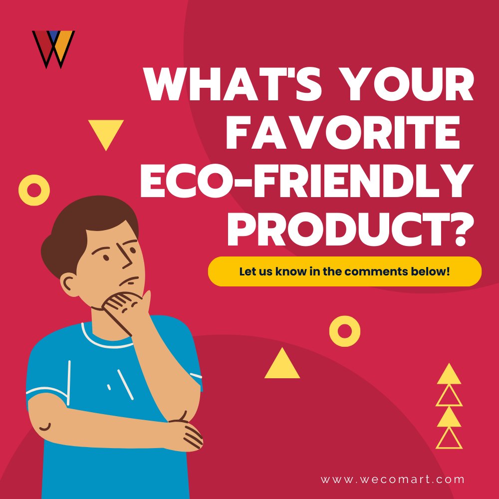 wecomart's tweet photo. What's your all-time favorite eco-friendly product?
📷 Let's share our top picks and make a positive impact on the planet. 📷📷
#Wecomart #handmadesaree #HandcraftedJewelry #Handcraft #HandmadeSoap #EcoFriendlyFinds #ShopSustainably https://t.co/pwXsBFD5wl