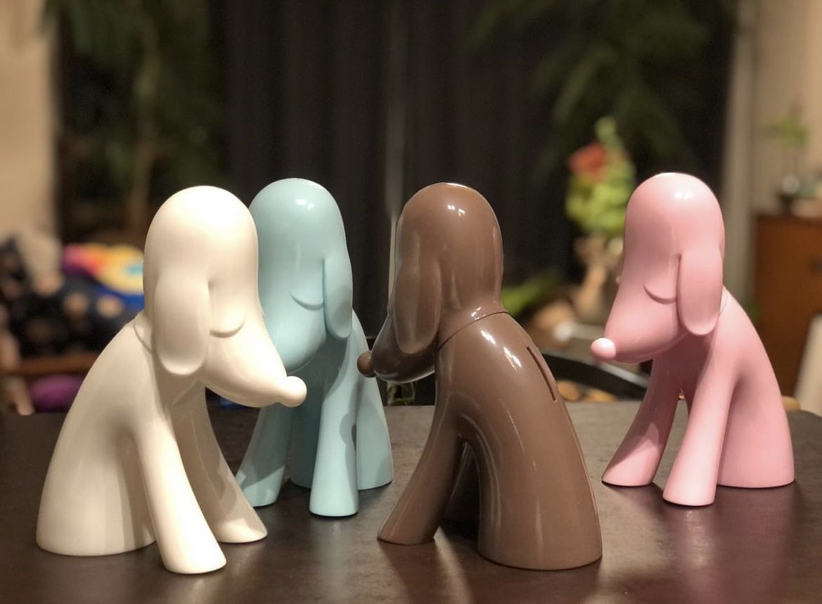 新品未開封品 青森県立美術館 奈良美智 あおもり犬 ココア 貯金箱 新品未開封 青森県立美術館限定「あおもり犬貯金箱」ココア 奈良美智